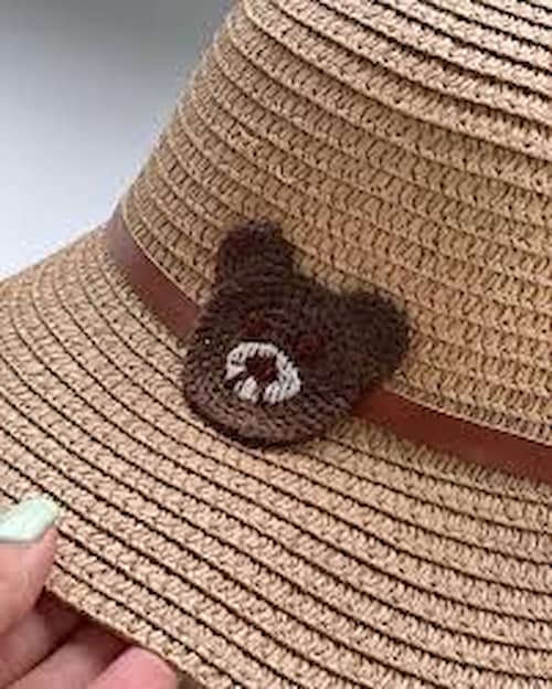 تصویر 4 از کلاه حصیری بچه‌ گانه عمده با مدل‌ های متنوع